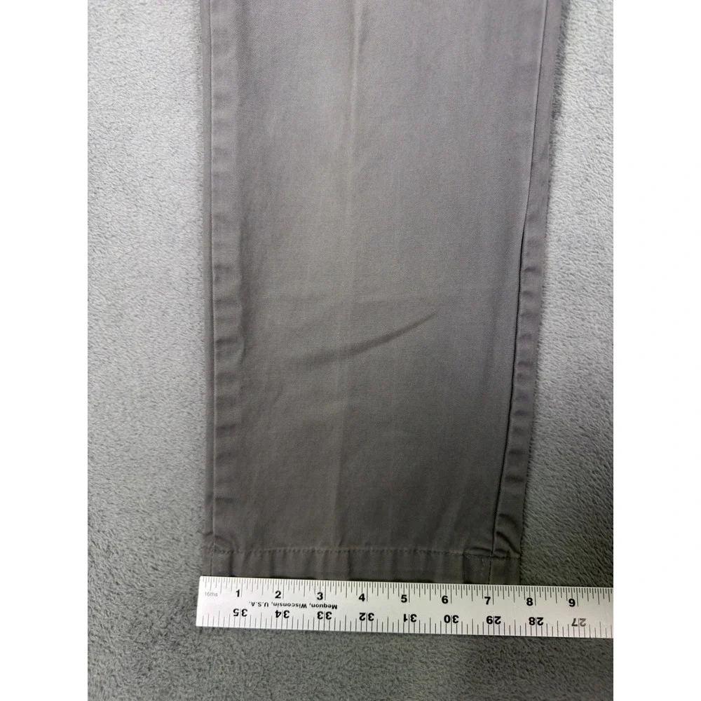 Banana‎ Republic Chino Dress Pants Mens 33x30 Gray Aiden Regular Straight